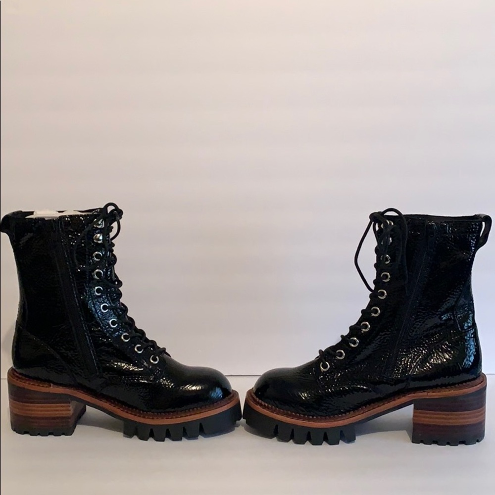 Jeffrey Campbell Evelyn Lace Up Boots - Picture 9 of 12